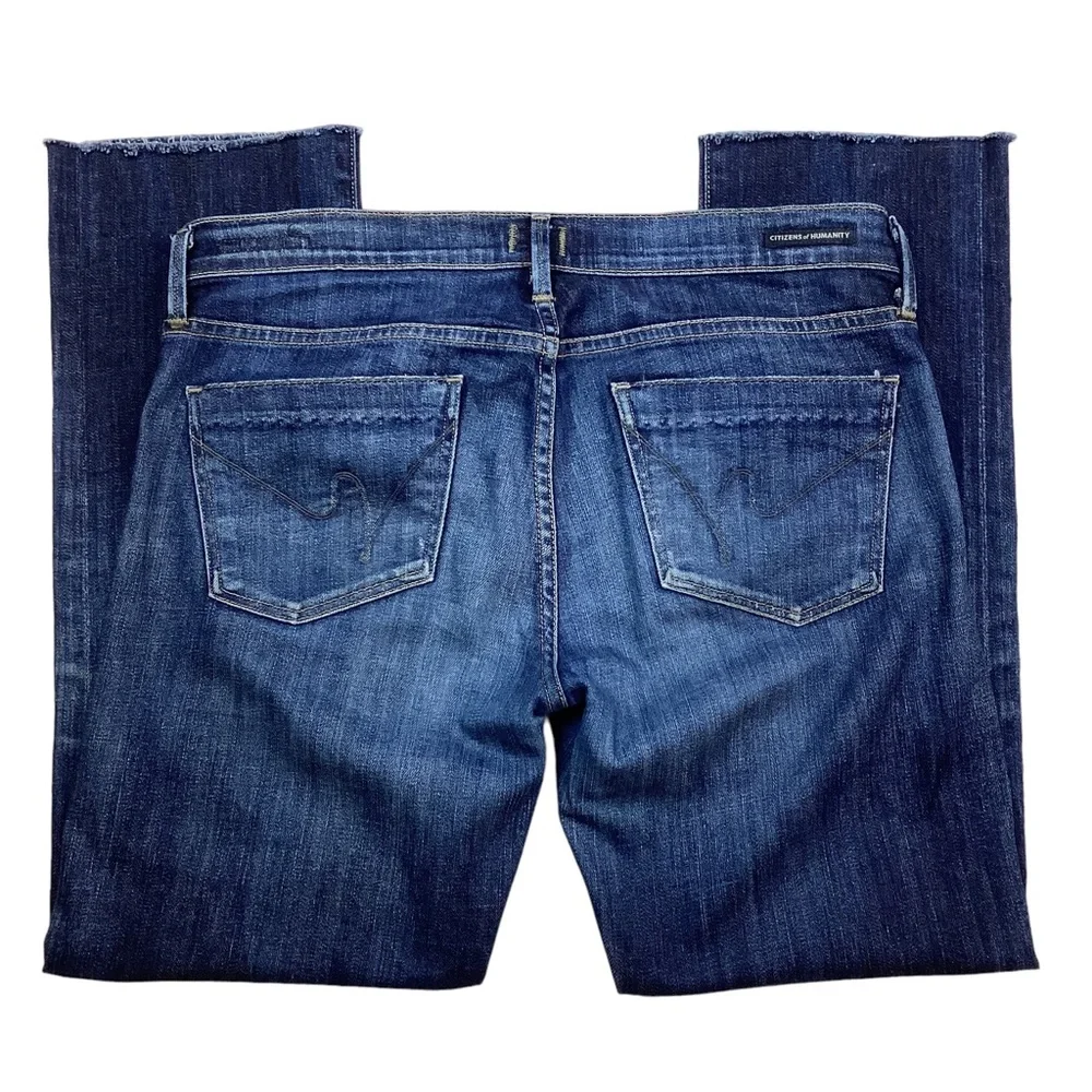 COH Citizens of Humanity Ava Low Rise Straight Leg Cropped Jeans - Picture 6 of 14